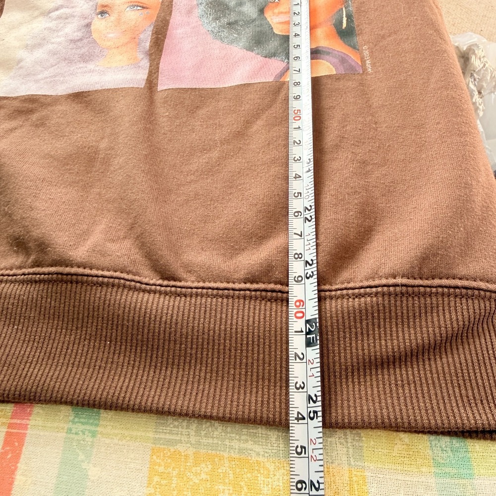 Hybrid Apparel Barbie Sweatshirt Women's Size M Kidcore Barbiecore - Picture 5 of 7